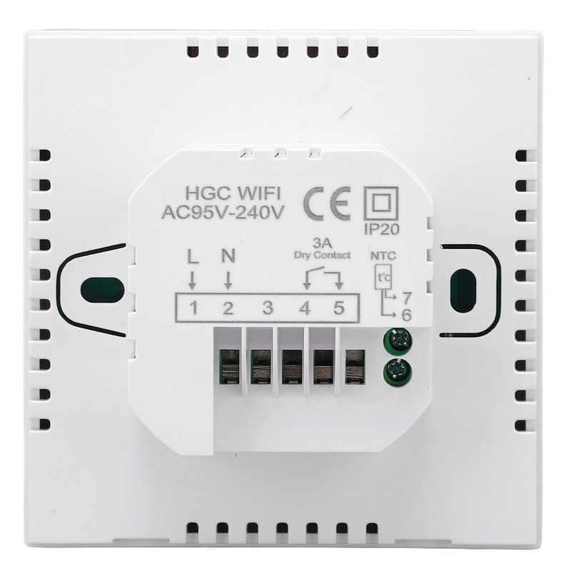 86 Wifi Smart Thermostat Remote APP Voice Control Touch Screen