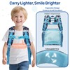 Bagseri 2pcs Clear Backpack for Girls - 15 Inch Backpack