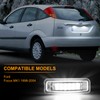 POPMOTORZ Ford Focus MK1 1998-2004 LED License Plate Light with
