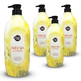 Shower Mate Blooming Freesia & Jasmine Body Wash 900g (4 units) / 샤워메이트 블루밍 프리지아 앤 자스민 바디워시 900g 4개