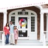 Wreath Simulation Flower Garland Garden Home Decoration
