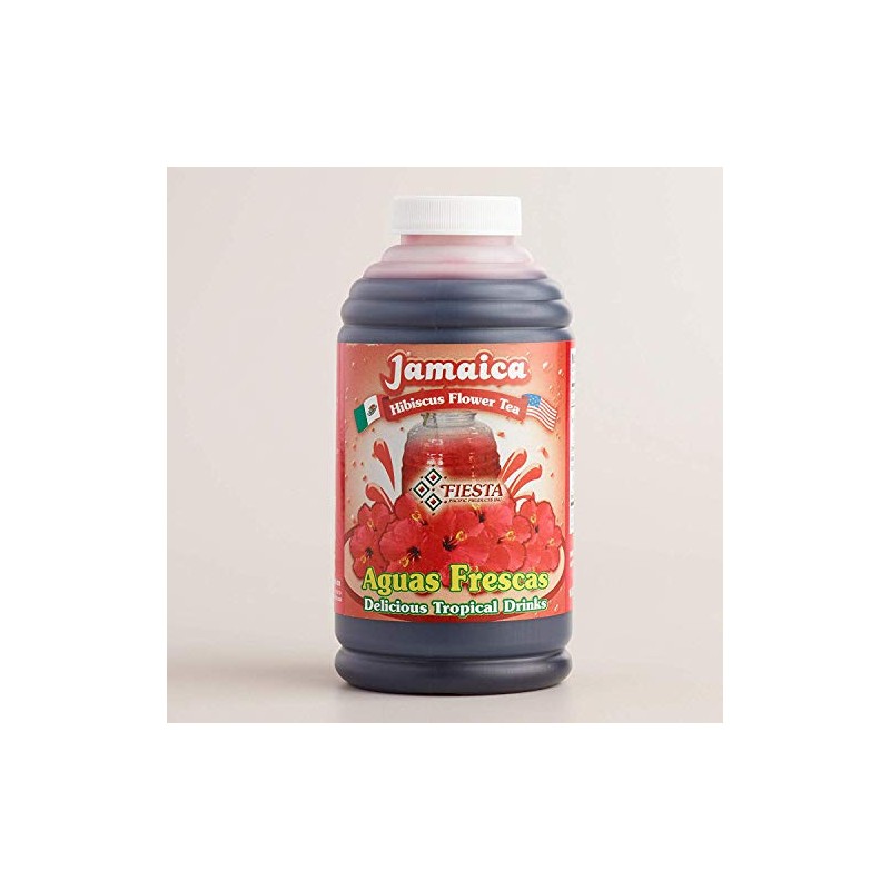 Fiesta Tamarindo FIESTA Drink Concentrate 16oz Bottle (Jamaica, 6 Pack)
