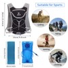 Hydration Backpack with Bladder 2L, Hydration Vest Breathable Lightweight Rucksack