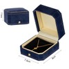 Necklace Box Velvet Pendant Gift Box Long Chain Jewelry Display
