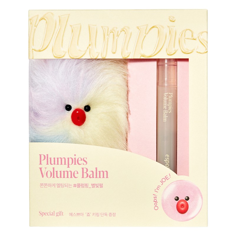 espoir Plumpies Volume Balm 3g - [SET] 01 Rosylights (+JOE