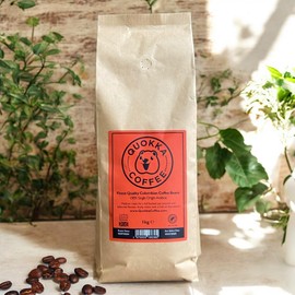 Quokka Coffee Whole Bean Coffee 300g / 1 KG – 100% Colombian Arabica, Medium Roast Speciality Coffee Beans, Rainforest Alliance Certified, Carbon Neutral, Single Origin (1 KG, Colombian)