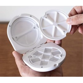 Etchr Lab Pocket Palette – Modular Travel Watercolor Palette Case for 7 Half-Pans & 2 Mixing Wells, Magnetic Inserts, Compatible with 19 or 37-Well Mini Palette, Compact Durable Artist Paint Tray