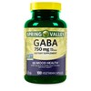 Spring Valley GABA Amino Acid Supplement, 750 mg, Unflavored, 100