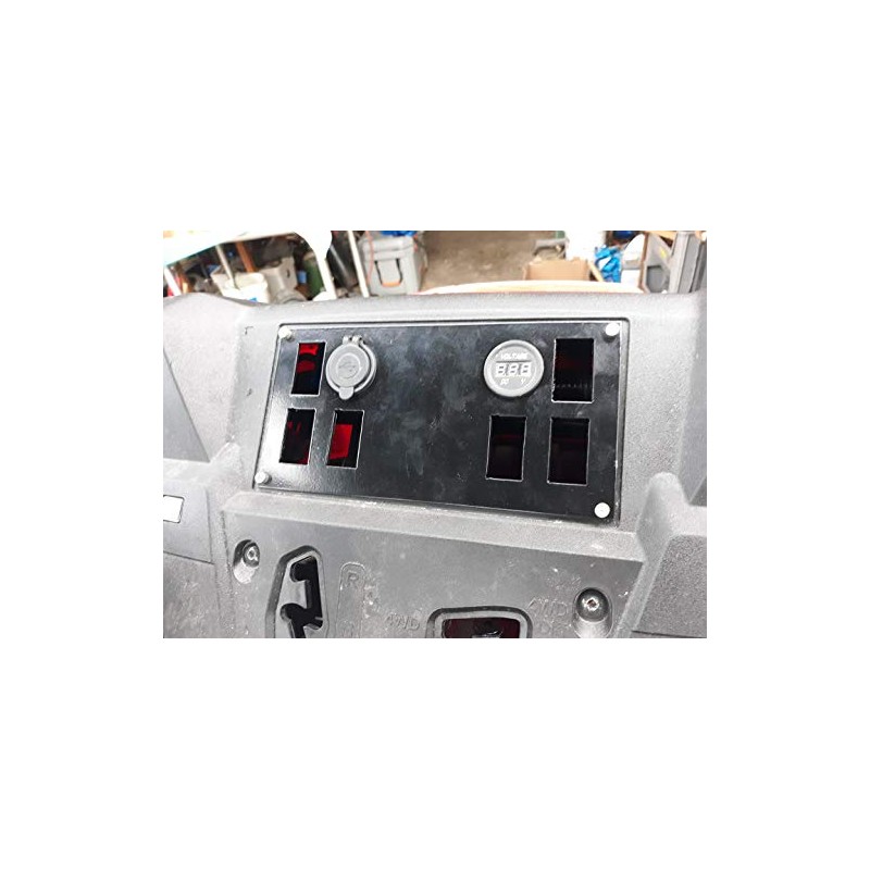 Compatible with Honda Pioneer 700 Switch Plate/dash panel Winch, Horn,