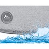 andiamo Arezzo Soft Bathroom Rug - Bath Mat Non-Slip Machine