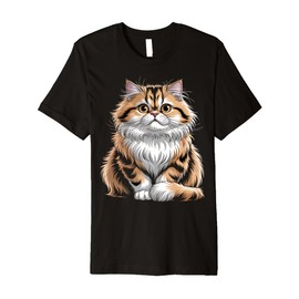 Cute Persian Tabby Cat Premium T-Shirt