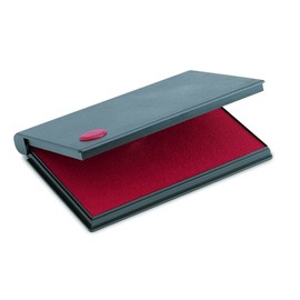 2000 PLUS Stamp Pad, Felt, Size No.1, 2-3/4" x 4-1/4", Red Ink (090410)