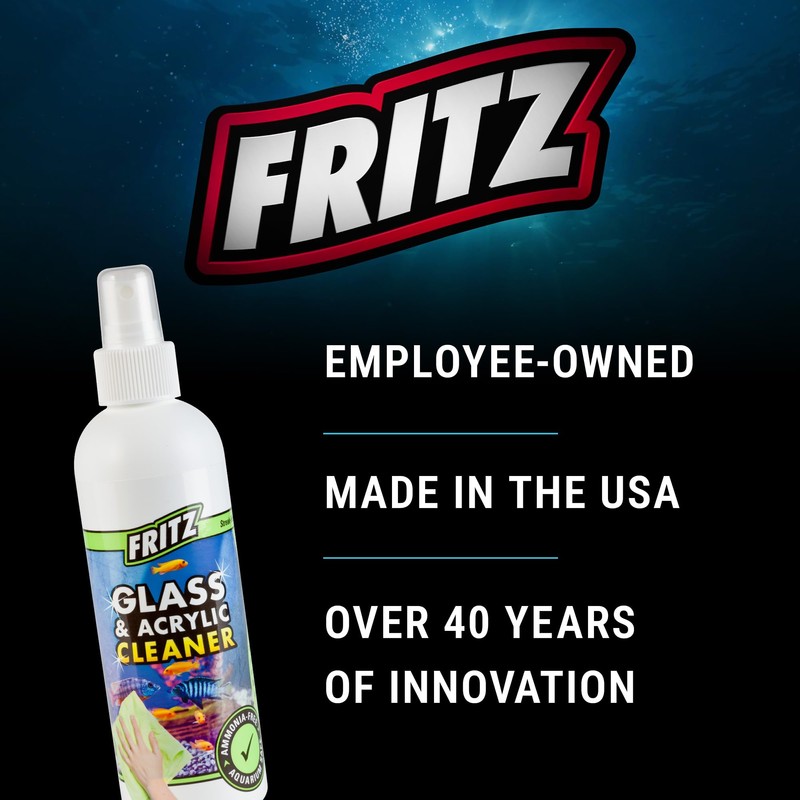 Fritz Aquatics Aquarium Glass & Acrylic Cleaner Spray for a