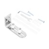 Barn Door Bottom Floor Guide with Bearing Sliding Door Roller
