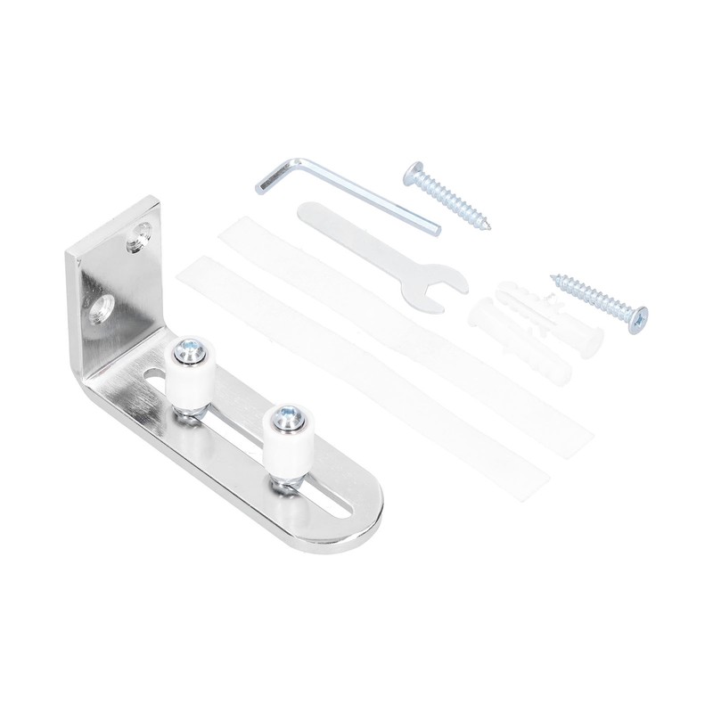 Barn Door Bottom Floor Guide with Bearing Sliding Door Roller