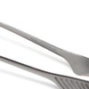 (Silver) - Todai 24cm Stainless Steel Non-Slip Yakiniku BBQ Tongs
