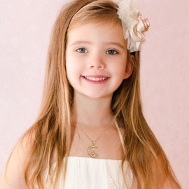 CIVOKINA Unicorns Gifts for Girls, 14K Gold Plated Unicorn Necklace for Girls Teen Girls Letter M Initial Necklaces for Girls Toddler Kids Jewelry for Girls Unicorn Gifts for Girls Unicorn Gifts