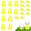 Chinada Tech 20Pcs Golf Simulator Tees, Indoor Golf Tees, Practice