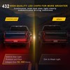 48" Tailgate Light Bar, Aluminum Frame Triple Row LED Tailgate