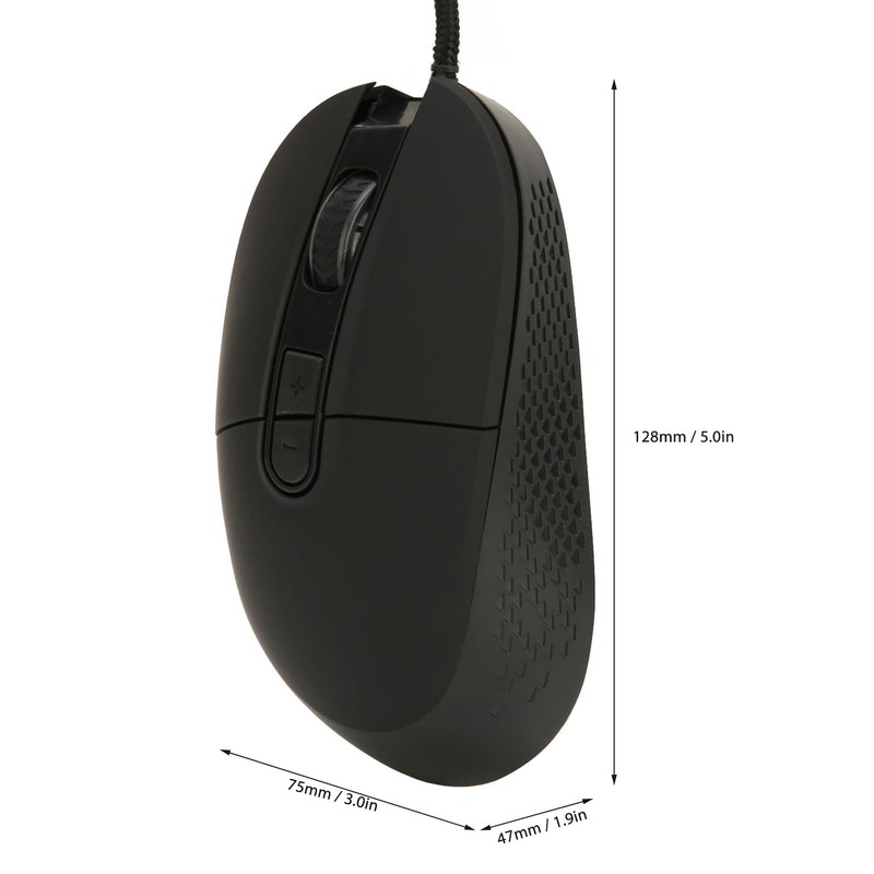 Wired Gaming Mouse 2400 3600 4200 6400 DPI Ergonomic RGB