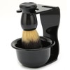 3pcs Shaving Brush Set Beard Shaving Brush Bowl Safety Shaving