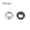 Kozelo Grommets Kit 200set-[4.5mm 3/16" Hole] Metal Eyelets Grommet Tool