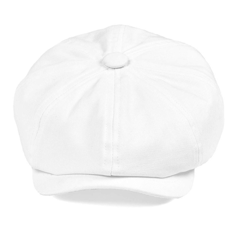 BOTVELA Men's Newsboy Flat Cap 100% Cotton Gatsby Ivy Golf