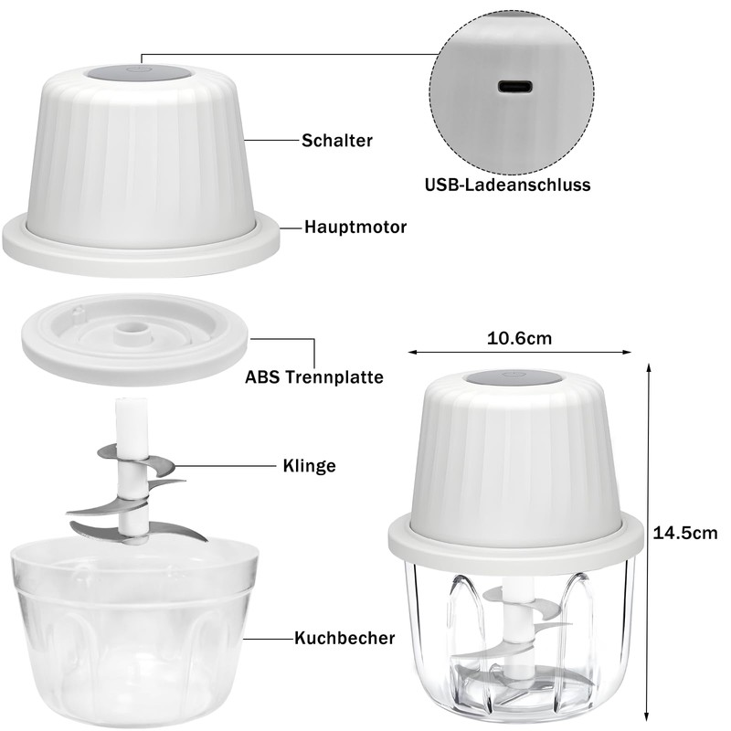 Onion Chopper Electric, Onion Cutter, Vegetable Chopper, Mixer, Multi &