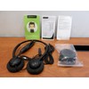 Addasound Crystal SR2732 Dual Ear - Stereo - Noise Cancelling USB Black - New