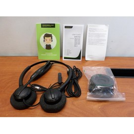 Addasound Crystal SR2732 Dual Ear - Stereo - Noise Cancelling USB Black - New