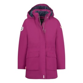 Trollkids ALESUND Girls' Down Coat, Plum/Navy, 140