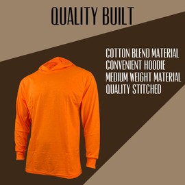 Safety High Visibility Shirts for Men, Construction Shirts for Men, Camisas De Trabajo para Hombre Construccion (XL, Orange (3pk))