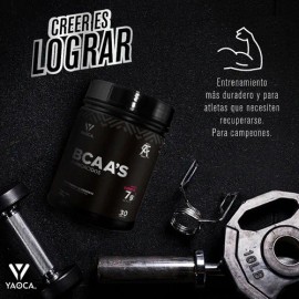 Bcaa´s Aminoácidos I Yaoca I 420 g I 30 Servicios I 7 g Por Servicio I Sabor Sandia I Con Vitamina B6