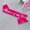 KETAOO Mother of the Bride Sash, Gold Foil Lace Sash