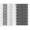 Micro-Line 14 Pens With Case, Fineliner, Multiliner, Archival Ink, Waterproof,