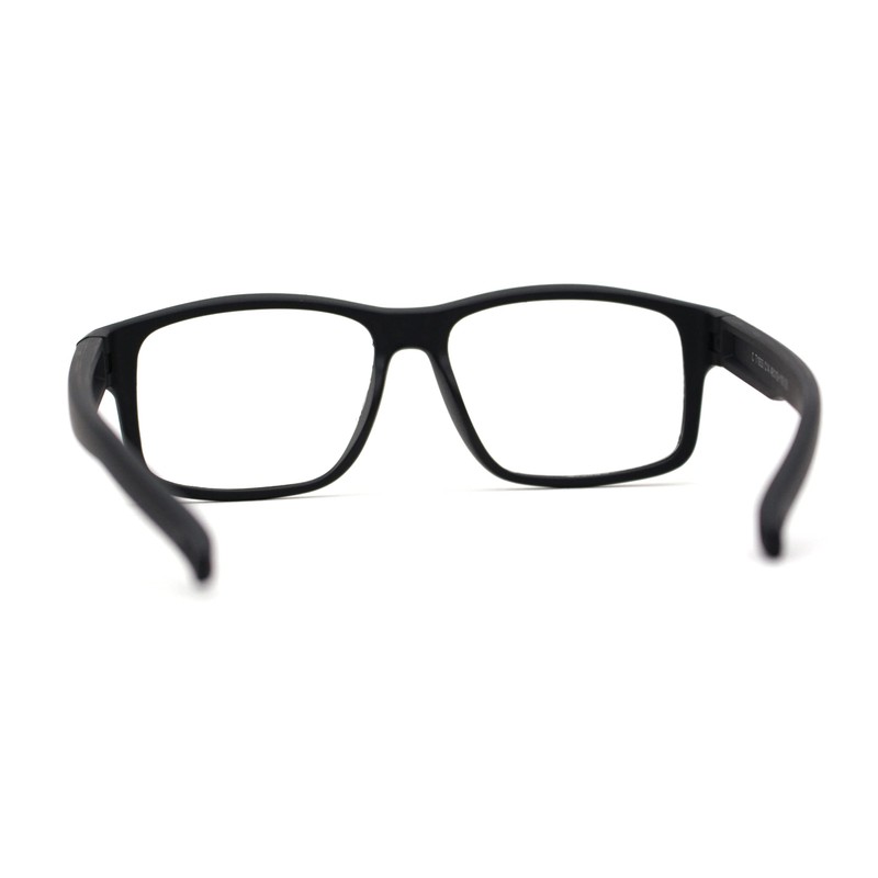 Kids Crushproof Flexible Rubber Rectangle Blue Light Filter Computer Glasses