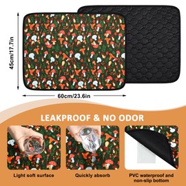 2 Pack Guinea Pig Cage Liner, Washable Guinea Pig Bedding, Reusable Absorbant Guinea Pig Pee Pads, Waterproof Air Dried Non Slip Pet Mat for Small Animals Cat Chinchillas Hamster Rabbit