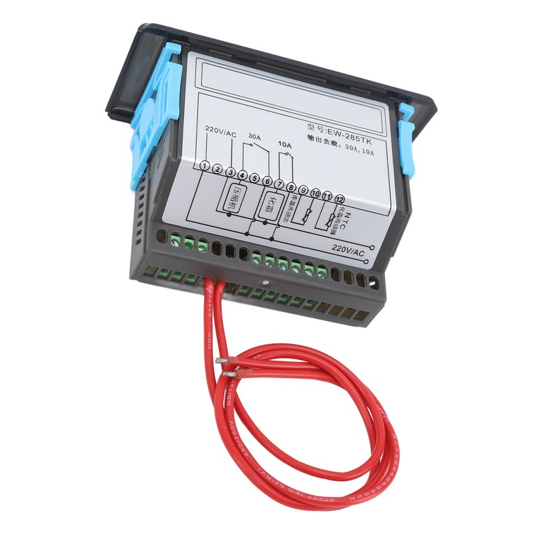Touch Smart Thermostat Dual Display Digital Refrigeration Defrost Temperature Controller