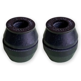 Shorty's Skateboard Bushings Doh Doh's Cones with Washers Black 100A Hard