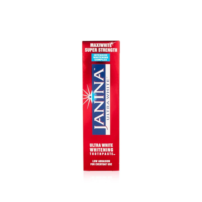 Janina Ultra White 75ml Maxi White Super Strength Whitening Mint