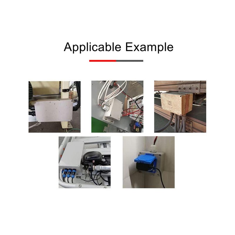 Fielect 3.94" x 2.36" x 1.10" Dustproof Electronic Junction Box