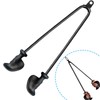 Ergonomic Tricep Rope Pull Down Attachment, Upgraded Long Triceps Rope