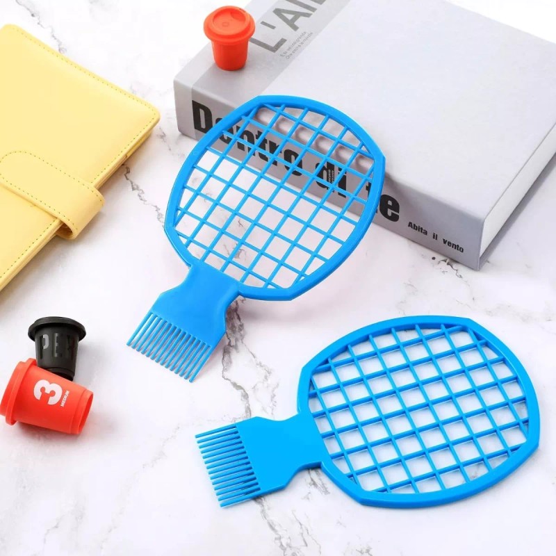 CGBARBER Peines De Aluminio Para Barbería, 5 Tipos