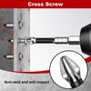 6PCS High Magnetic Screwdriver Drill Bit Set, Strong Magnetic Durability