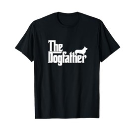 The Dogfather Pembroke welsh corgi Dog Father Dad Shirt T-Shirt for Men