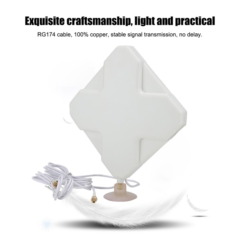 Broadband Antenna Enhancer Signal Amplifier With SMA Interface 35dBi High