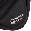FISCHER Unisex Memory Foam Saddle Cover, Black, One Size EU