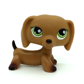 CFCLLBR Mini Pet Toys #139 Brown dachshund Dog Puppy Animal Figure