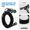NOVAPARTS Front Headlight Fog Light Wire Harness Plug 68259674AB for