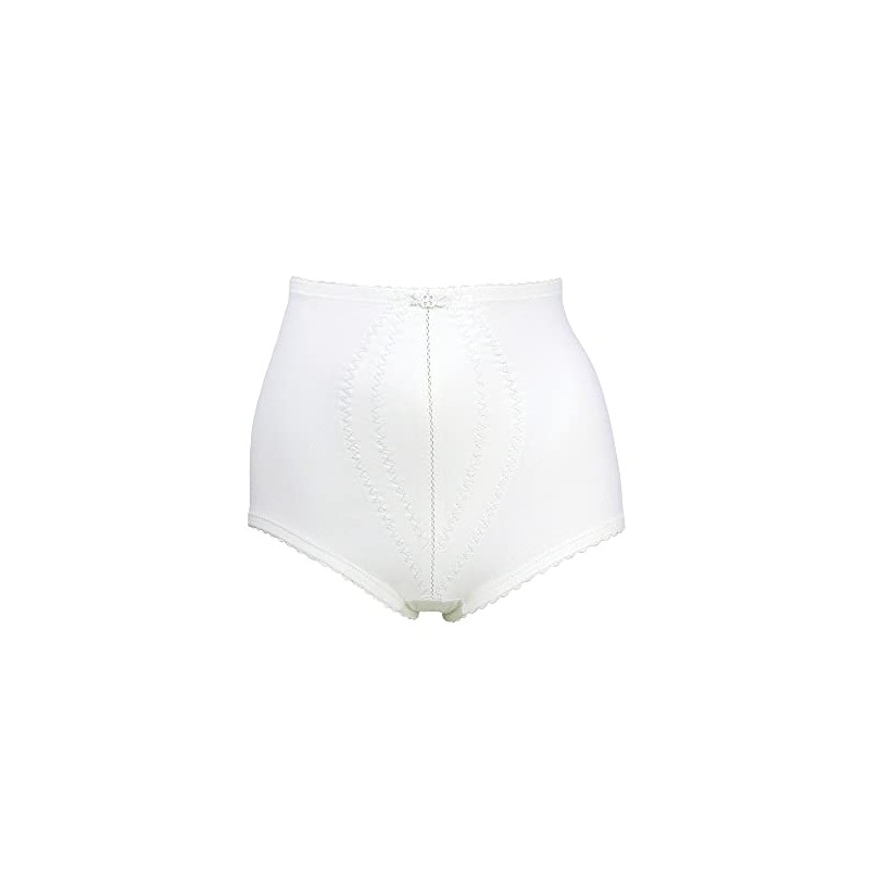 Playtex Womens I Can't Believe It's Girdle Brief Shapewear, White,